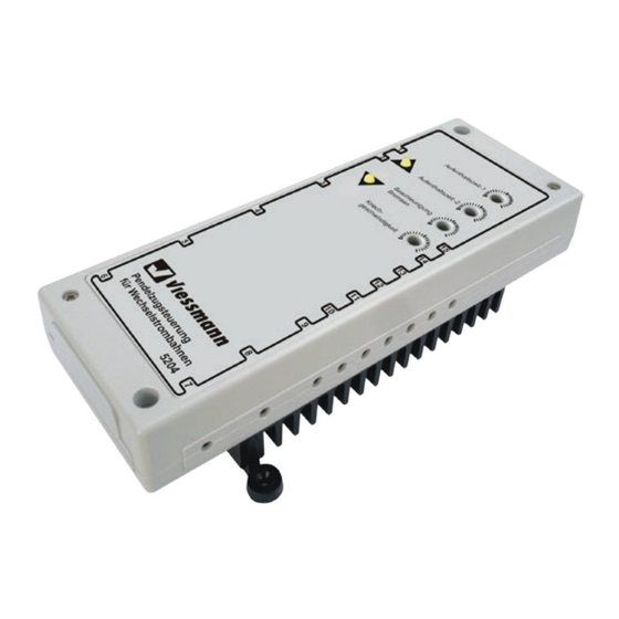 Viessmann 5204 Operation Manual