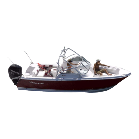 Pro-Line Boats 23 DUAL CONSOLE 2010 Owner's Manual
