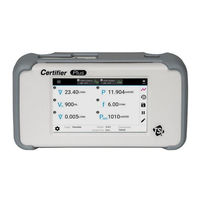 Tsi Instruments Certifier Plus User Manual