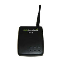 Light Symphony iPort LS30970PORT Operating Manual  & Installation Manual
