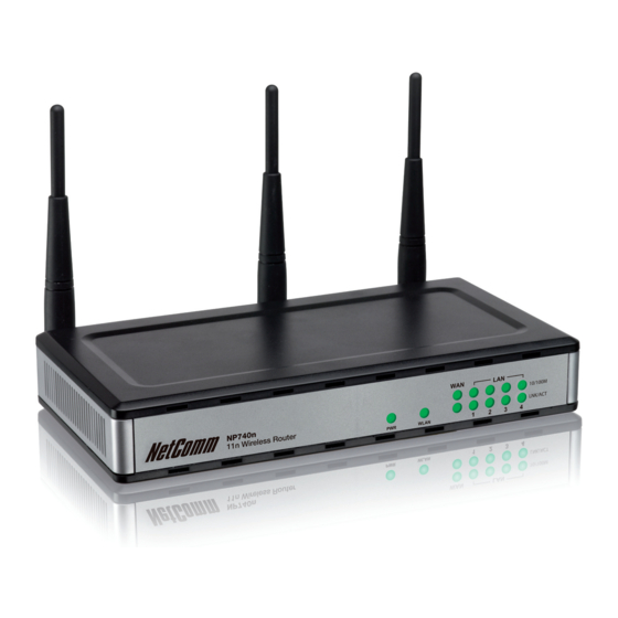 NetComm NP740N Quick Start Manual