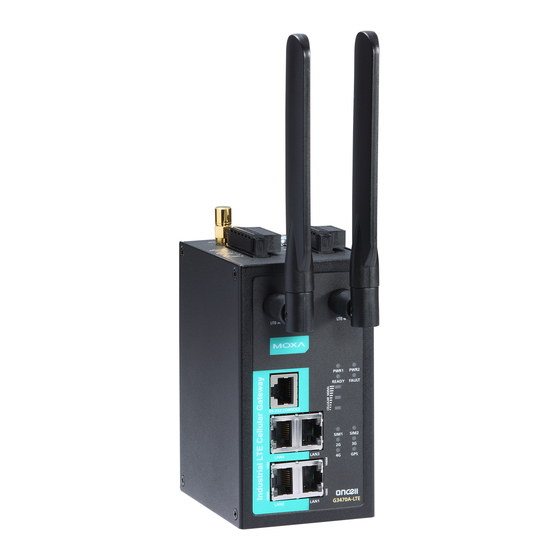 Moxa Technologies OnCell Series Quick Installation Manual