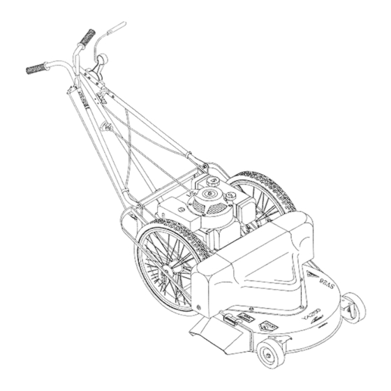 Yazoo/Kees SV26B-4 Series Parts Manual