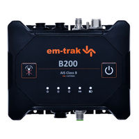 Em-Trak B200 Quick Start Manual