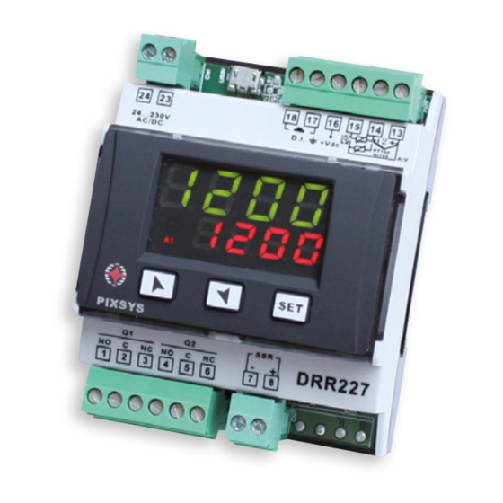Pixsys DRR227 User Manual