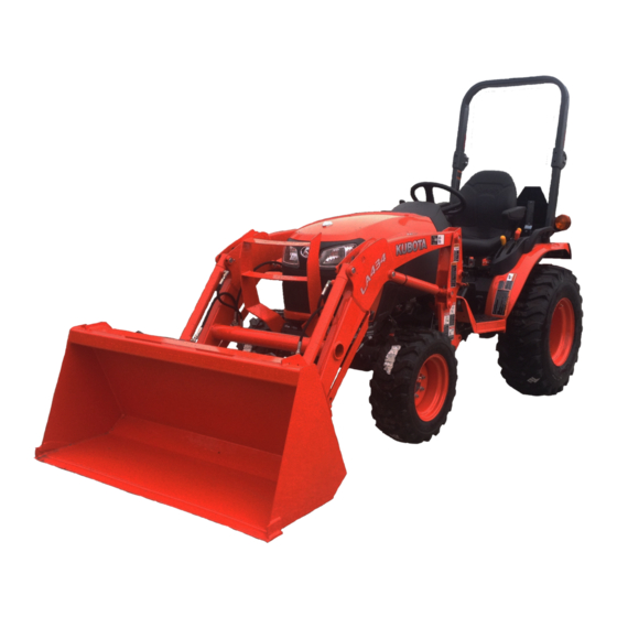 KUBOTA B2601 OPERATION MANUAL Pdf Download | ManualsLib