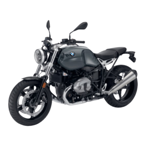 BMW Motorrad R nineT Pure Rider's Manual