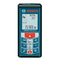 Bosch GLM 80 + R 60 Operating And Safety Instructions Manual