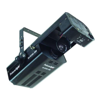 Future light DJ-SCAN 200 User Manual