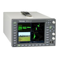 Tektronix WFM7000 Opt. MB Quick Start User Manual