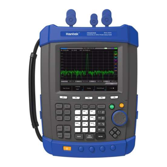 Hantek HSA2030 User Manual