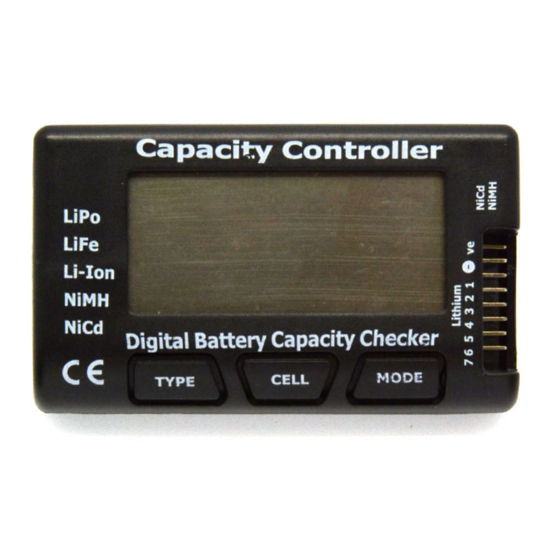HobbyKing CellMeter-7 Operating Instructions