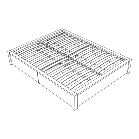 World Market Chase Platform Storage Bed Assembly Instructions Manual