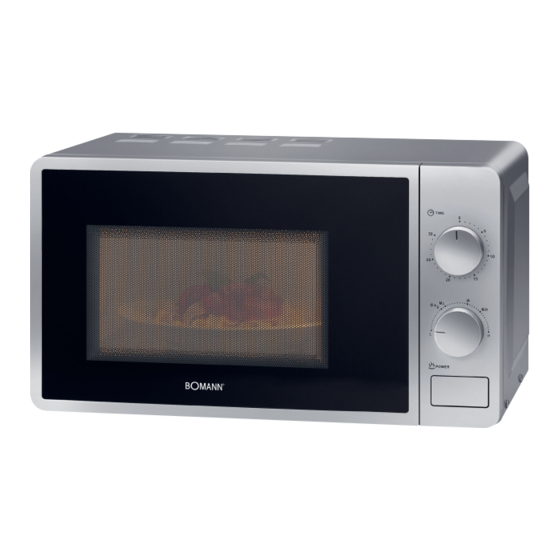 BOMANN MW 6014 CB Instruction Manual