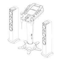 The Singing Machine Pedestal CDG Karaoke System iSM-1010 Instruction Manual