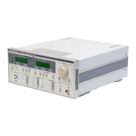 ILX Lightwave LDC-3700 Series Instruction Manual