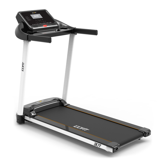 100FIT 30T Treadmill Manuals
