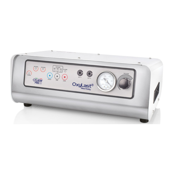 Flaem Pro OxyLast Med Easy P0613EM Manuals