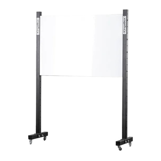 KingsBox Magnetic Gym Blackboard Quick Start Manual