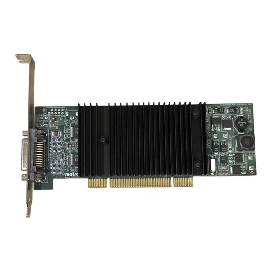 Matrox RAD LPX Series User Manual