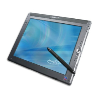 Motion Computing LE1600TC User Manual