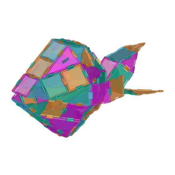 The Learning Journey Techno Tiles Pastel Fish Instruction Manual