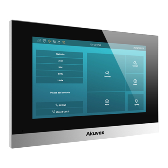 Akuvox C313X Quick Manual