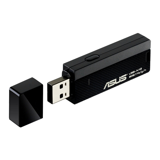 Asus USB-N13 Manuals
