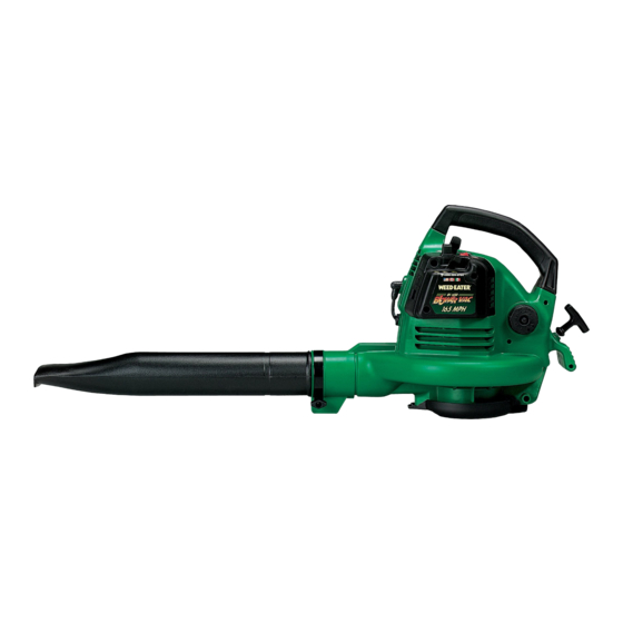Weed Eater BV2000LE series Manuals