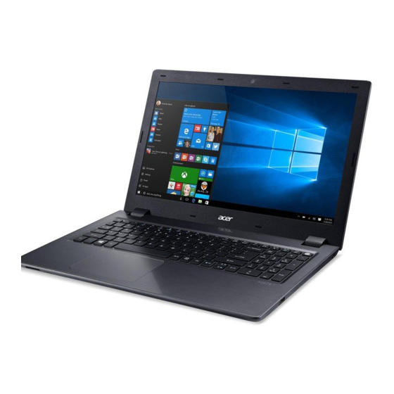 Acer Aspire V5 series Quick Manual