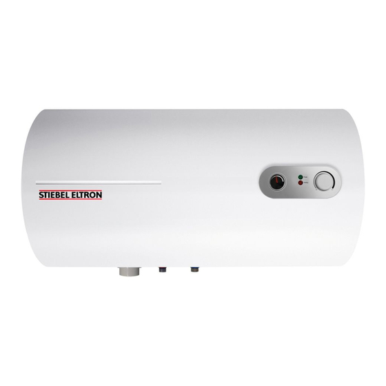 User Manuals: STIEBEL ELTRON EHS 15-150 Water Heater