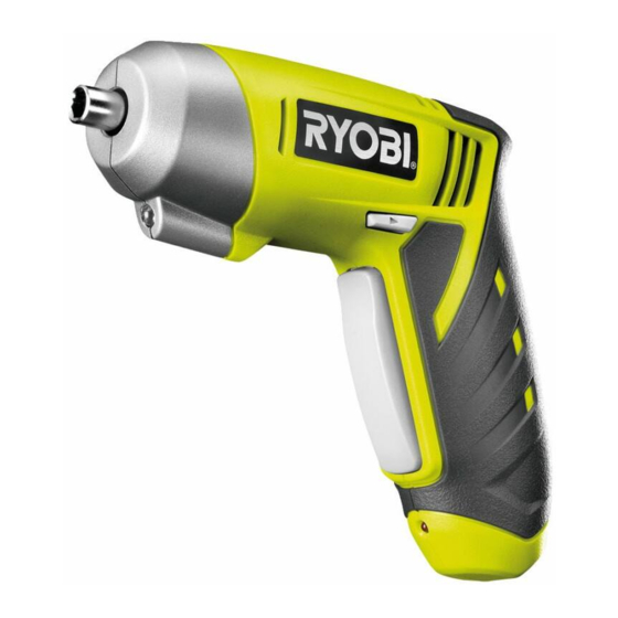 Ryobi R4SD Original Instructions Manual