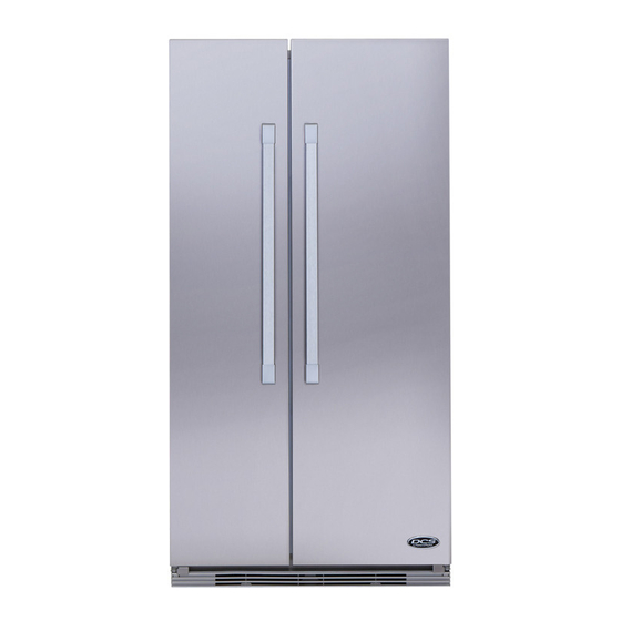 DCS RX215PJX1 Installation Instructions And User Manual