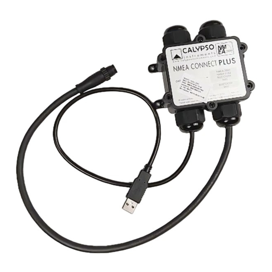 Calypso Instruments NMEA CONNECT PLUS Manual
