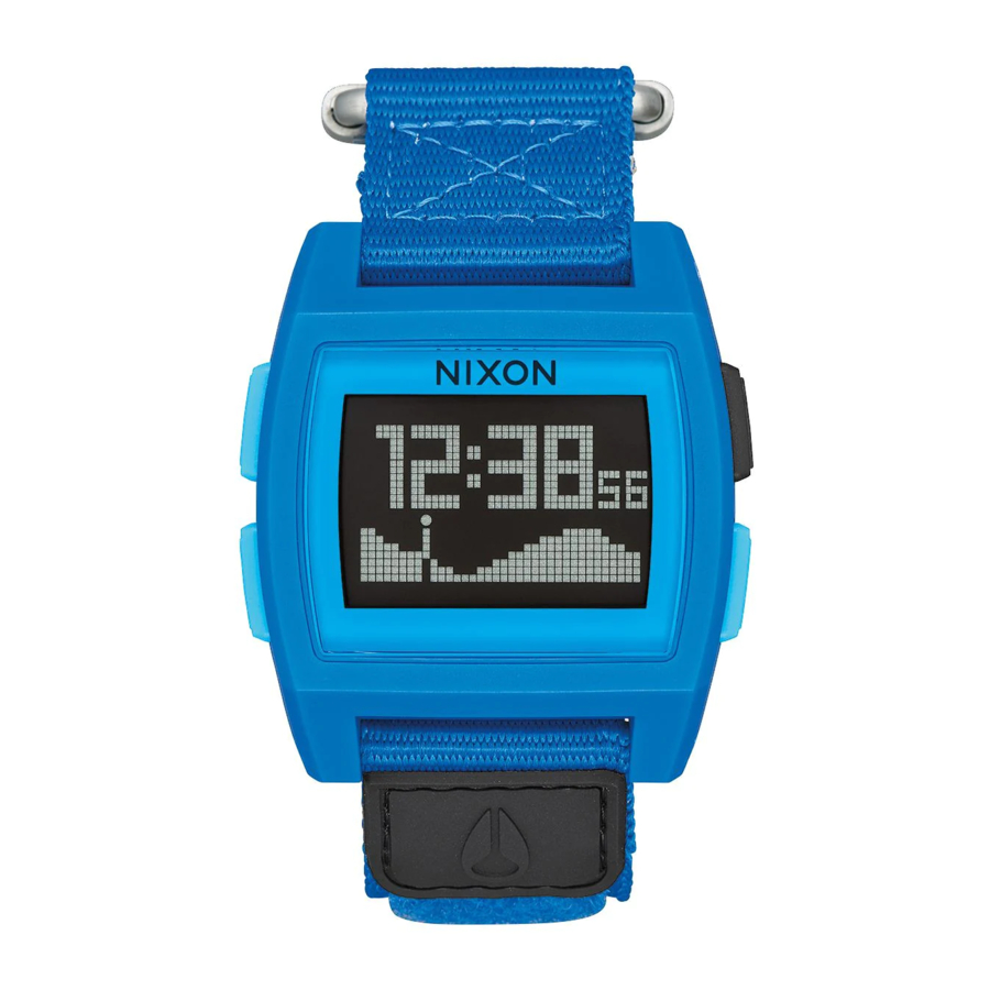 NIXON THE BASE TIDE - Watch Manual