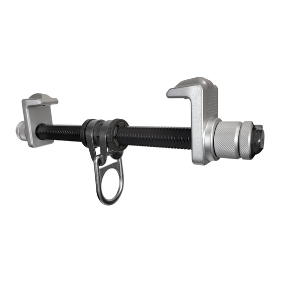 User Manuals: FrontLine ST12AH Aluminum I-Beam Anchor