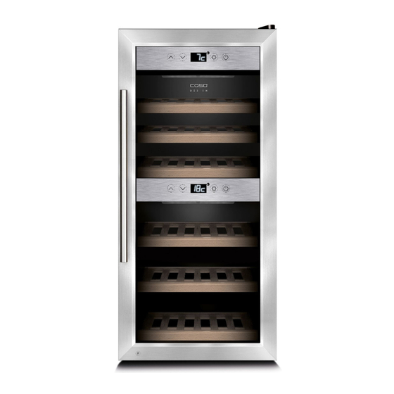 CASO DESIGN WineComfort 240 Smart Manuals