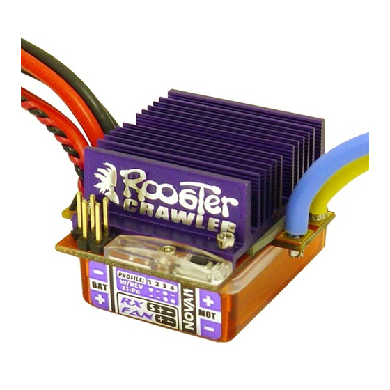 NOVAK ROOSTER 12T Instructions