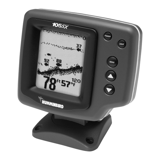 Humminbird Single Beam 105SX Operation Manual