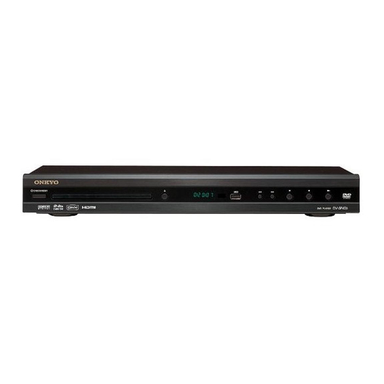 Onkyo DV-SP406 Service Manual