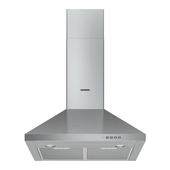Siemens LC64PCC20T Instruction Manual