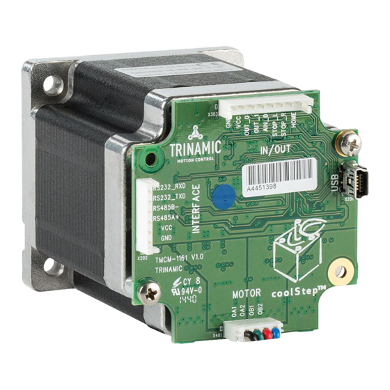 Trinamic PANdrive PD-1161 Getting Started