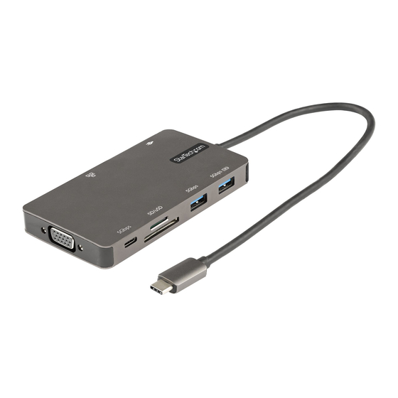 StarTech.com DKT30CHVSDPD Quick Start Manual