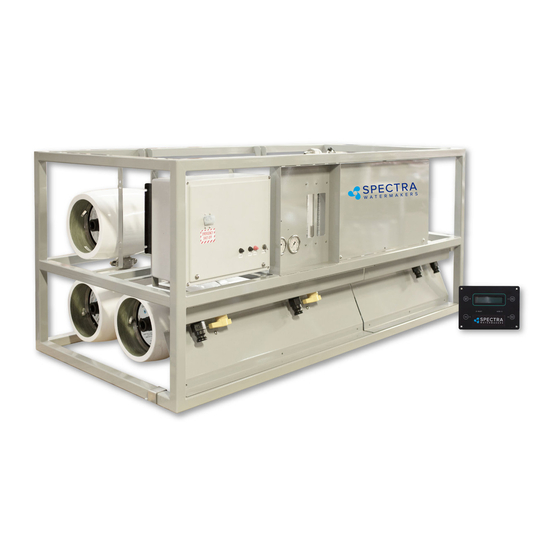 Spectra Watermakers CABO 10,000 Installation And Operating Manual