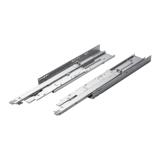 King Slide SIMLEAD 1F85 Installation Instructions