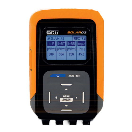 HT SOLAR03 User Manual