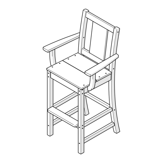 Polywood Prairie TLD262 Assembly Instructions