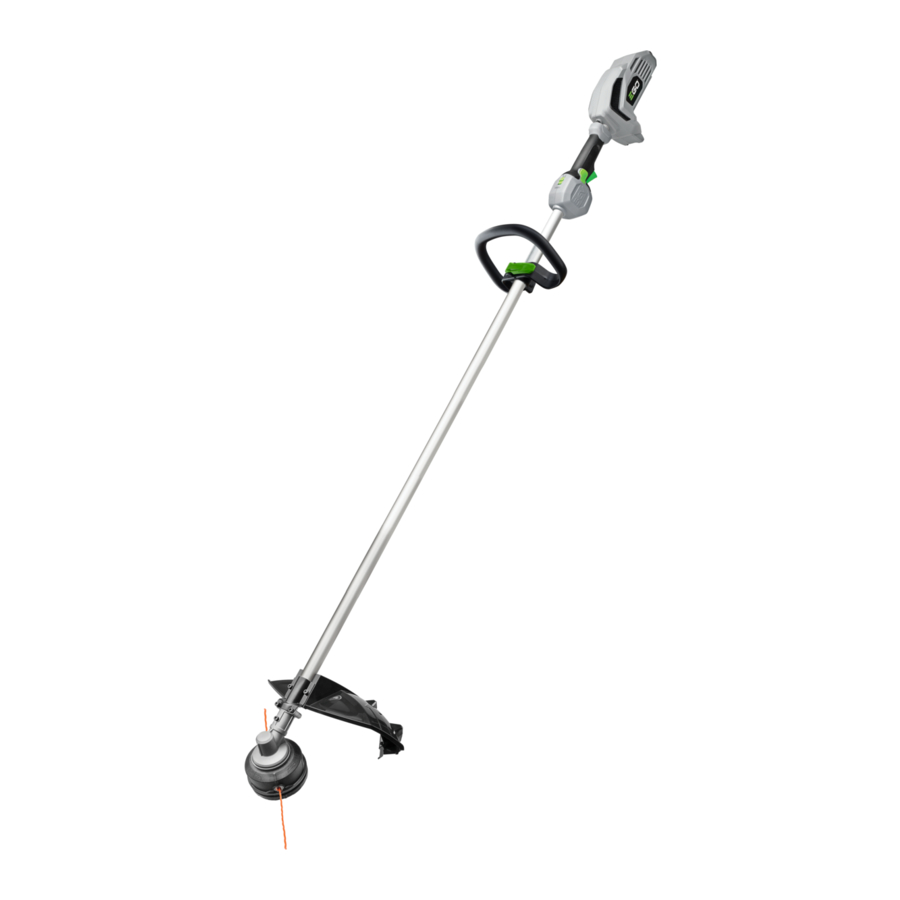 EGO Power Plus ST1530E - LINE TRIMMER Manual
