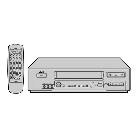 User Manuals: JVC HR-VP644U VHS Player Recorder