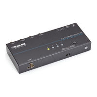 Black Box VSW-HDMI2X1-4K User Manual
